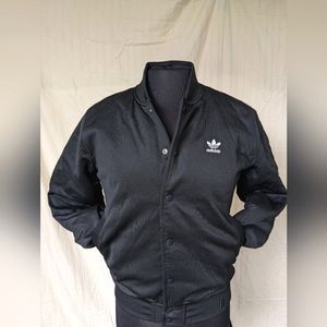 Adidas Originals Black Bomber Jacket Size Small